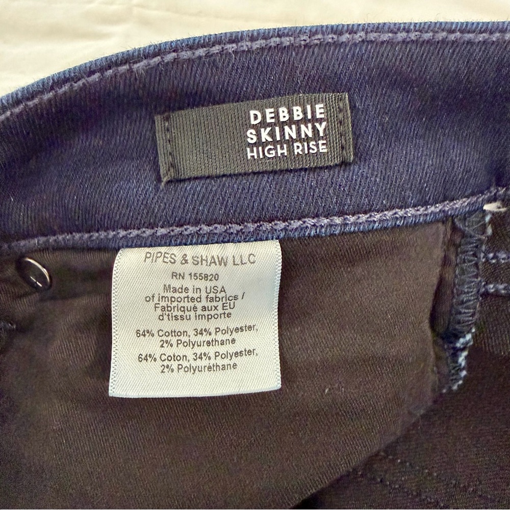 Veronica Beard Indigo Wash Debbie Jeans Size 29 - Picture 8 of 8